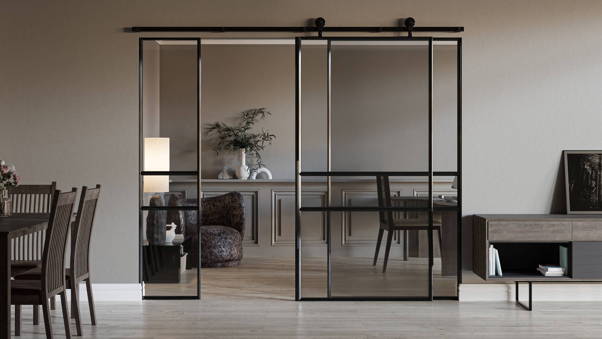 Steel Sliding Doors